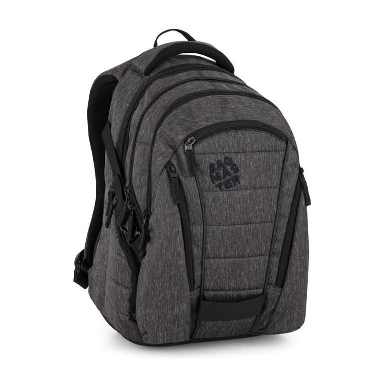 Kép Bagmaster BAG 25 A studentský batoh – šedý Šedá 30 l