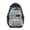 Kép Bagmaster BAG 25 B studentský batoh – černo-modrý Černá 30 l