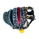 Kép Bagmaster BETA 25 A iskolai hátizsák - papagáj Fekete 18 l