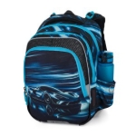 Kép Bagmaster BETA 25 B iskolai hátizsák - autó Kék