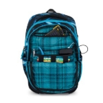 Kép Bagmaster BETA 25 B iskolai hátizsák - autó Kék