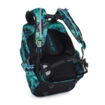 Kép Bagmaster DOPI 25 B iskolai hátizsák - motoros Kék 18 l