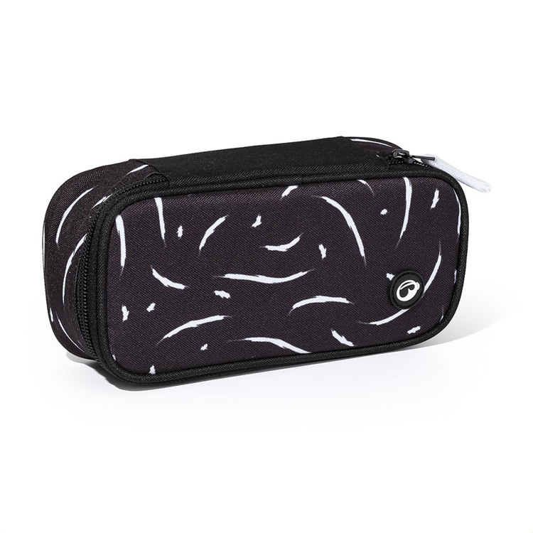 Kép Bagmaster NOMAD 25 A studentský penál – černo-bílý Černá