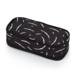 Kép Bagmaster NOMAD 25 A diák tolltartó - fekete-fehér Fekete