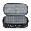 Kép Bagmaster NOMAD 25 A studentský penál – černo-bílý Černá