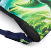 Kép Bagmaster Bag LUMI 25 C iskolatáska papucshoz / tornazsák - dinoszaurusz zöld 1,5 l
