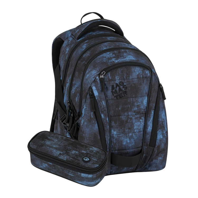Kép Bagmaster BAG 25 B diák szett - fekete és kék 30 l
