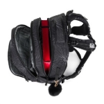 Kép Bagmaster ZIPSTER 25 A diák szett - fekete fehér virágokkal