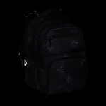 Kép Bagmaster ZIPSTER 25 A diák szett - fekete fehér virágokkal