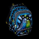 Kép Bagmaster BETA 25 Egy nagy iskolai készlet első osztályosok számára - papagáj Fekete 18 l