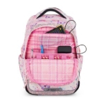 Kép Bagmaster DOPI 25 Egy nagy iskolai készlet első osztályosoknak - pillangók Rózsaszín 18 l