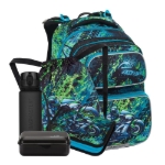 Kép Bagmaster DOPI 25 B nagy iskolai szett első osztályosoknak - motoros Kék 18 l