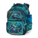 Kép Bagmaster DOPI 25 B nagy iskolai szett első osztályosoknak - motoros Kék 18 l