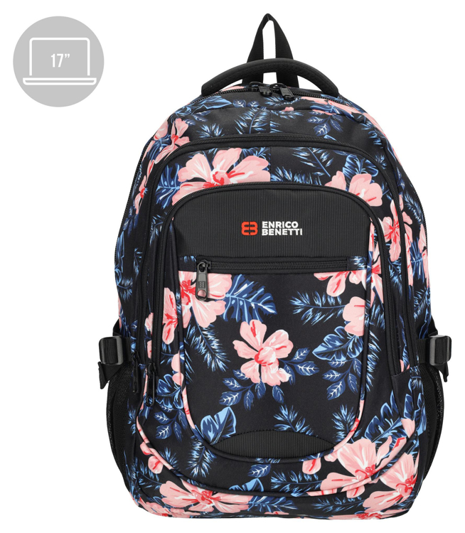 Kép Enrico Benetti Santa Cruz 62038 Fekete virág 33 L