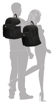 Kép Enrico Benetti Amsterdam 54233 Black 30 L