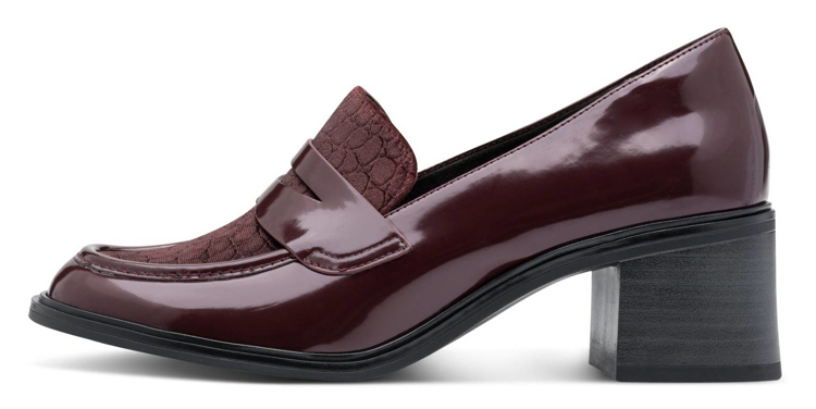 Kép Tamaris 1-24464-45-534 Női merlot színű loaferek