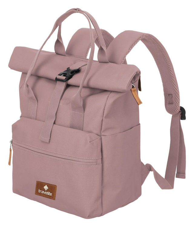 Kép Travelite Basics Short Handle Roll-up Smoky rose 11/14 L