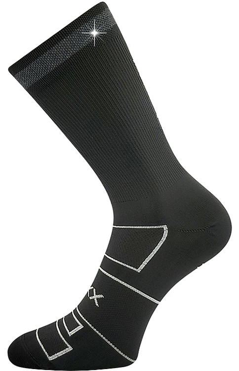 Kép VOXX® ponožky Reflexon tm.šedá/sv.šedá 1 pár