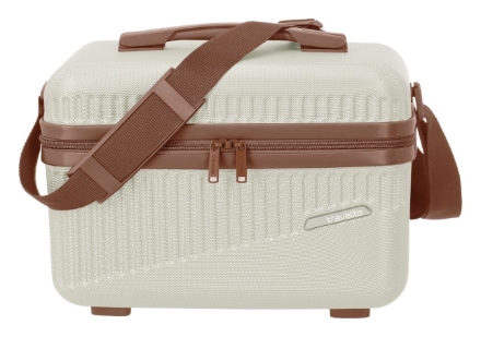Kép Travelite Bali Beautycase fehér/kognac 17 L