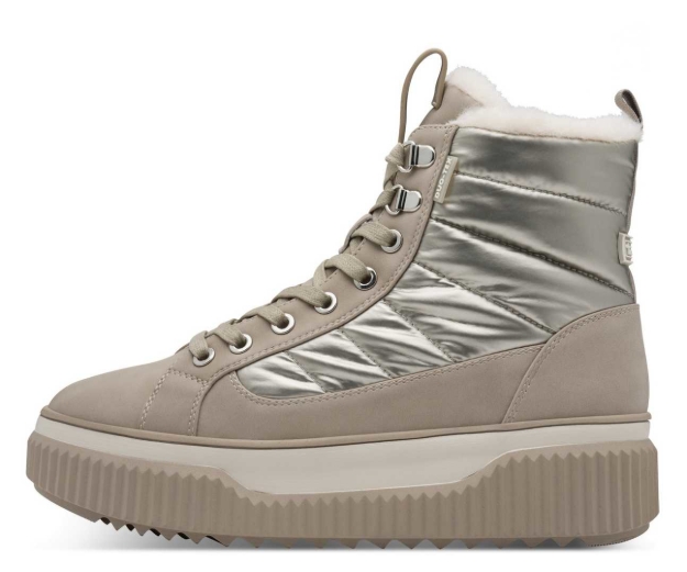 Kép Tamaris 1-26277-45-179 Női téli bokacsizma pezsgő színben