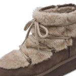 Kép Tamaris 1-26475-45-341 Női téli bokacsizma taupe