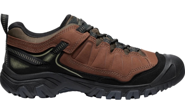 Kép KEEN Targhee IV WP Férfi trekking csizma bison/black