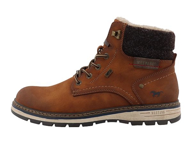 Kép Mustang 15M0001005 Férfi téli bokacsizma barna