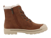 Kép Mustang 15M0262001 Női téli bokacsizma cognac színben