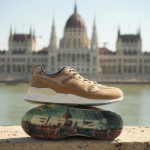 Kép Batz Budapest Brown Férfi tornacipő barna