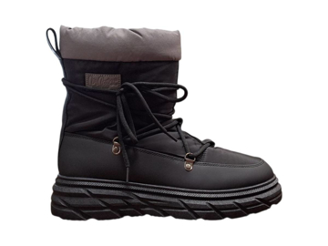 Kép Lee Cooper LCJ-25-44-3930L Női téli bokacsizma fekete