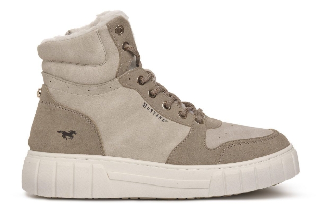 Kép Mustang 15M0212005 Női téli bokacsizma bézs színben