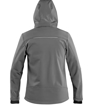 Kép CXS STRETCH női softshell kabát szürke