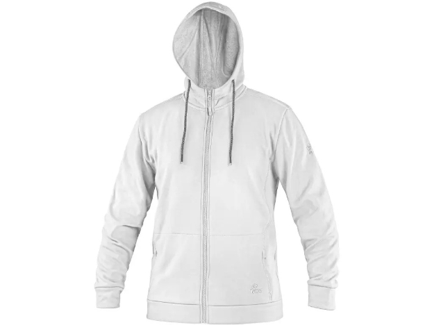 Kép CXS HARRISON Férfi kapucnis pulóver fehér