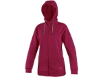 Kép CXS HARRIET női kapucnis pulóver bordó