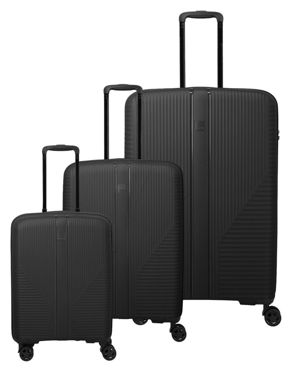 Kép Travelite Air Stripe S,M,L Slim Black S: 39 l / M: 75/86 l / L: 104 L