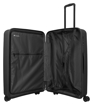 Kép Travelite Air Stripe S,M,L Slim Black S: 39 l / M: 75/86 l / L: 104 L