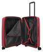 Kép Travelite Air Stripe S,M,L Slim Red S: 39 l / M: 75/86 l / L: 104 L