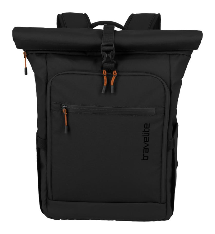 Kép Travelite Briize Backpack M Roll-Up Black 24/30 L