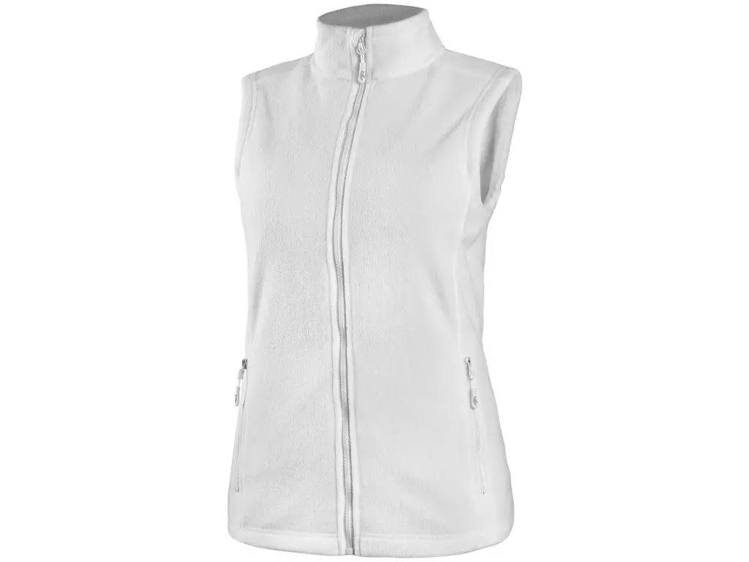 Kép CXS MILFORD Női fleece mellény fehér