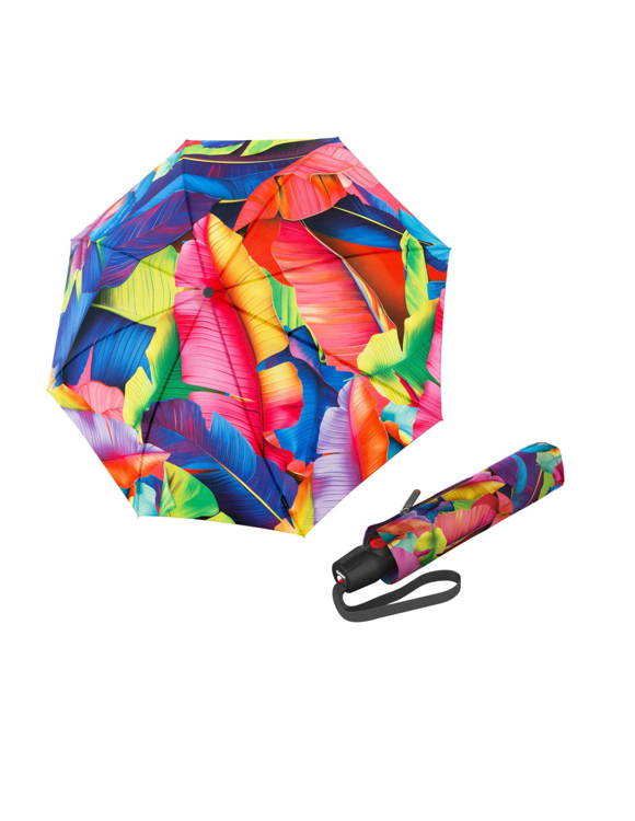 Kép KNIRPS T.200 Medium Duomatic Palm Multicolor - elegáns, teljesen automata esernyő