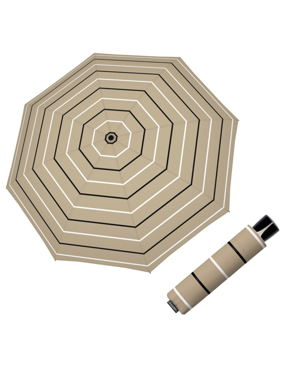 Kép DOPPLER Mini Fiber Classy sand - női összecsukható esernyő bézs színben