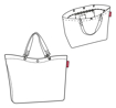 Kép Reisenthel Shopper XL fekete 35 L