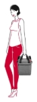 Kép Reisenthel Allrounder R Twist ezüst 12 L