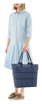 Kép Reisenthel Shopper E1 Herringbone sötétkék 12/18 L