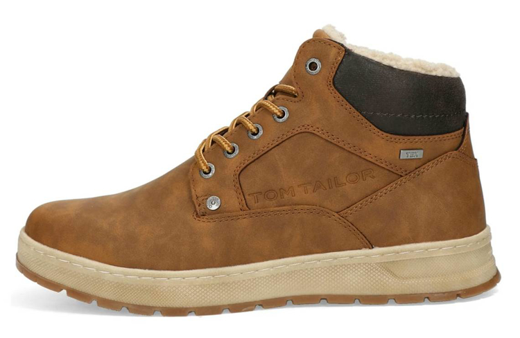 Kép Tom Tailor 4280160006 Férfi téli bokacsizma barna