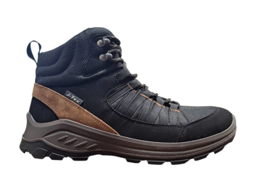 Kép Jacalu A2828z61 Férfi téli bokacsizma fekete