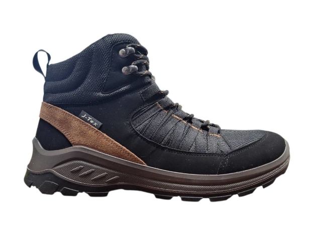 Kép Jacalu A2828z61 Férfi téli bokacsizma fekete