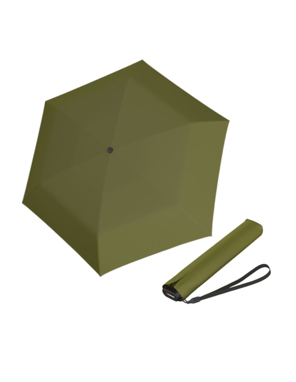 Kép Knirps US.050 ultra light slim kézi kardamom - könnyű, összecsukható, lapos esernyő zöld