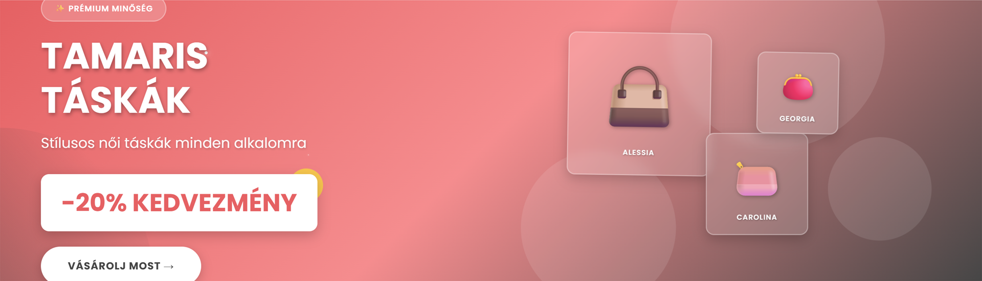 Tamaris kézitáskák kiárusítása