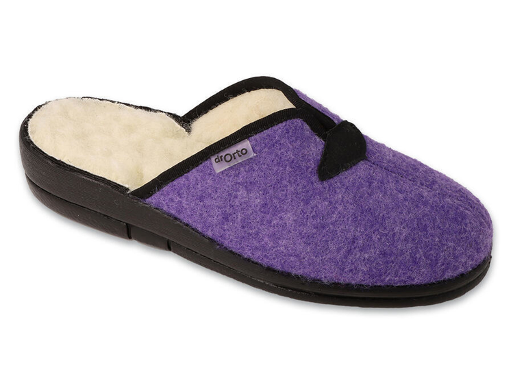 Kép BEFADO 9D6 DrORTO dámské pantofle fialové